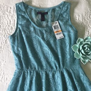 NWT! Beautiful Lace Fit and Flare Dress